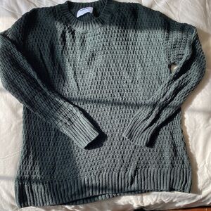 Old Navy Dark Green Ribbed Sweater